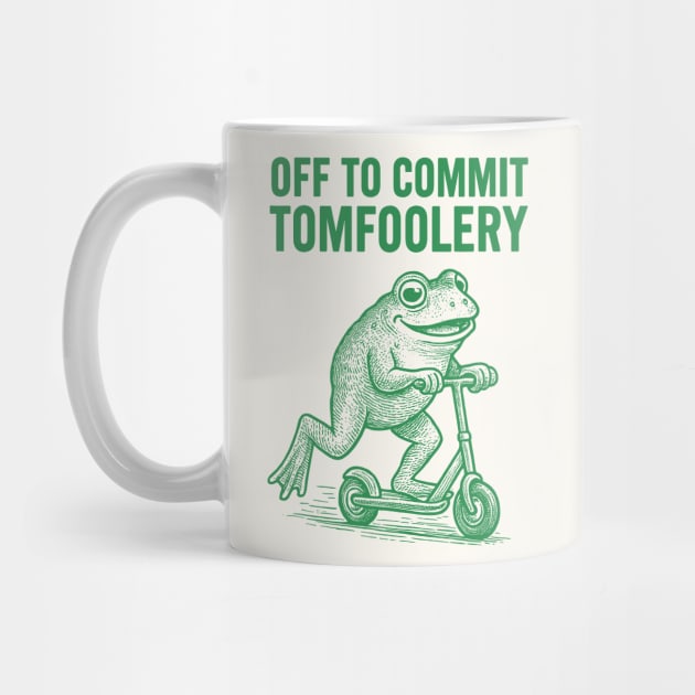 Off to Commit Tomfoolery by CreativeSage